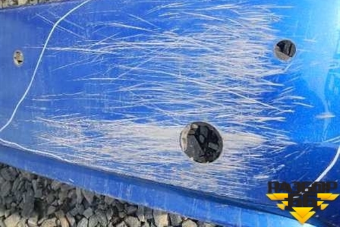 Бампер задний (седан) (95460675) для Chevrolet Aveo (Т300) с 2011г (Авео Т300)