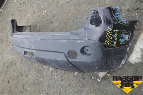 Бампер задний (85022JD00H) для Nissan Qashqai (J10E) с 2006-2013г (Кашкай)