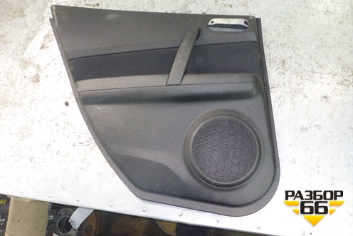 Обшивка двери задней левой под электрику (седан) для Mazda Mazda 6 (GH) с 2007-2012г