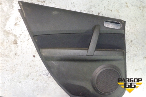 Обшивка двери задней левой под электрику (седан) для Mazda Mazda 6 (GH) с 2007-2012г