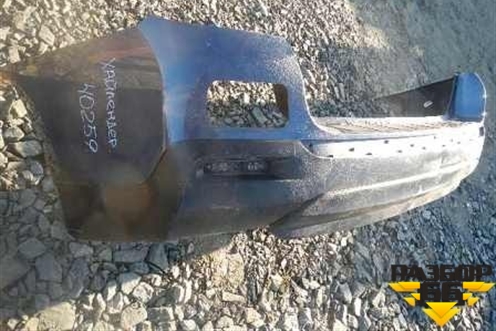 Бампер задний (5215948170) для Toyota Highlander с 2007-2013г (Хайлендер)