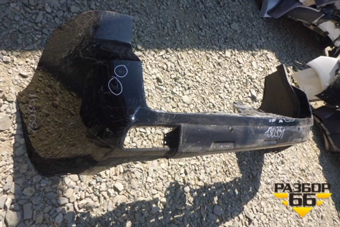 Бампер задний (до 2017г под парктроник) (5215960500) для Toyota Land Cruiser Prado(150) с 2009г (Ленд Крузер Прадо)