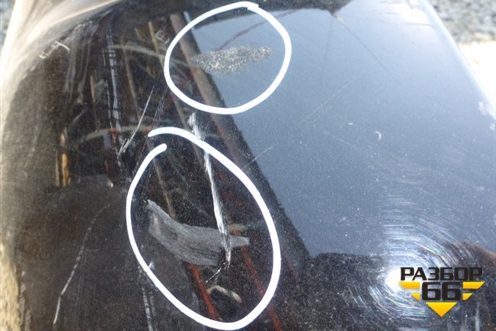 Бампер задний (до 2017г под парктроник) (5215960500) для Toyota Land Cruiser Prado(150) с 2009г (Ленд Крузер Прадо)