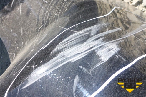 Бампер задний (до 2017г под парктроник) (5215960500) для Toyota Land Cruiser Prado(150) с 2009г (Ленд Крузер Прадо)