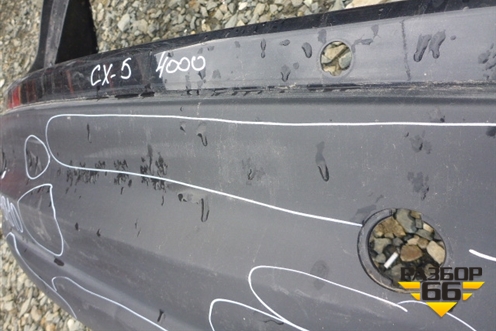 Бампер задний (под парктроник) (KD4750221) для Mazda CX 5 с 2012-2016г (СХ5)