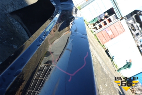 Бампер задний (после 2013г седан под парктроник) (51127331596) для BMW 5-серия F10/F11 с 2009-2016г