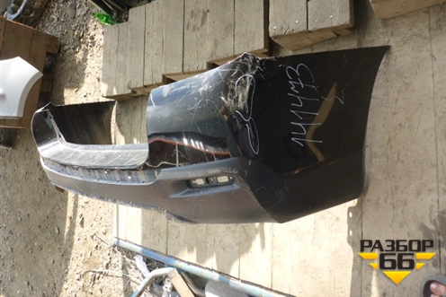 Бампер задний (5215948170) для Toyota Highlander с 2007-2013г (Хайлендер)