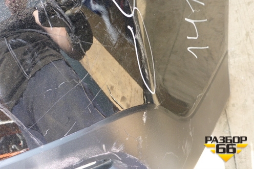 Бампер задний (5215948170) для Toyota Highlander с 2007-2013г (Хайлендер)