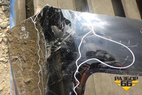 Бампер задний (5215948170) для Toyota Highlander с 2007-2013г (Хайлендер)