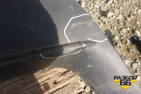 Юбка переднего бампера (после 2010г под парктроник) 51117222371 для BMW X5 E70 с 2007-2013г (Х5 Е70)