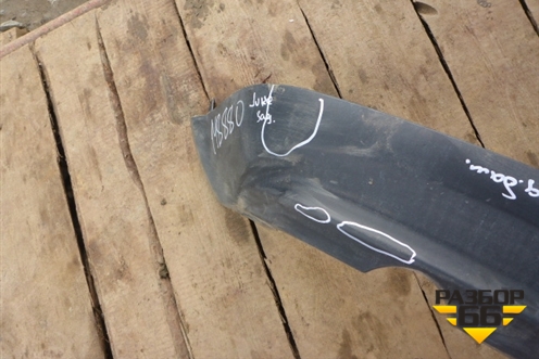 Юбка заднего бампера (до 2014г) (850B21KA1A) для Nissan Juke (F15) с 2010-2019г (Жук)