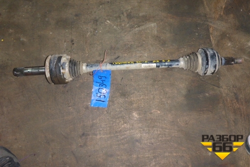 Привод передний левый (4.2л.V8 АКПП AXQ) для Volkswagen Touareg c 2002-2010г (Туарег)