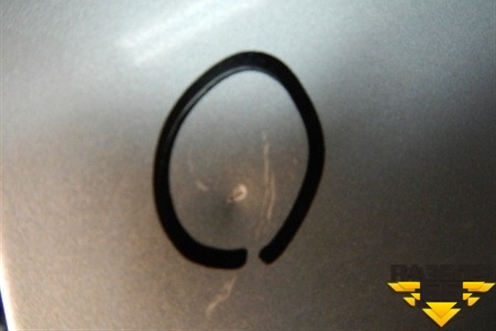 Лючок бензобака для Nissan Wingroad (Y12) (Вингроад)