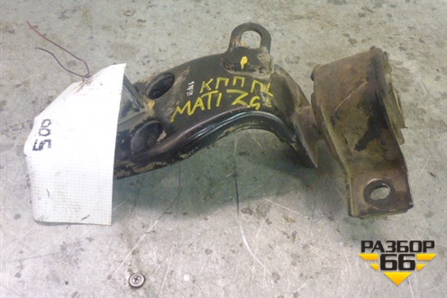 Опора КПП левая (с кронштейном) для Daewoo Matiz с 1998-2015г (Матиз)