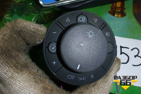 Модуль управления света фар (без передних ПТФ) (13249396) для Opel Corsa D с 2006-2014г (Корса Д)