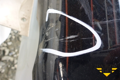 Бампер задний (до 2017г под парктроник) (5215960500) для Toyota Land Cruiser Prado(150) с 2009г (Ленд Крузер Прадо)