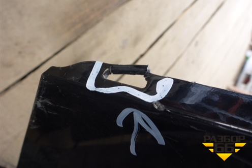 Бампер задний (до 2017г под парктроник) (5215960500) для Toyota Land Cruiser Prado(150) с 2009г (Ленд Крузер Прадо)