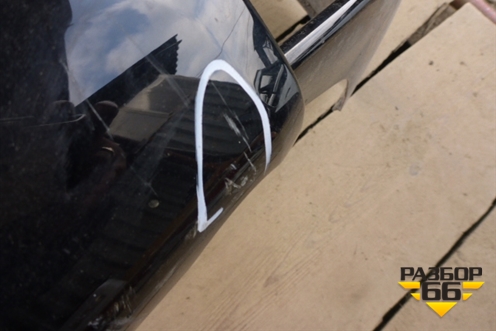 Бампер задний (до 2017г под парктроник) (5215960500) для Toyota Land Cruiser Prado(150) с 2009г (Ленд Крузер Прадо)