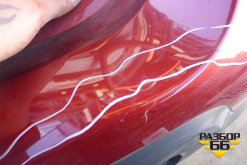 Бампер задний (StepWay) (8200911893) для Renault Sandero с 2009-2014г (Сандеро)