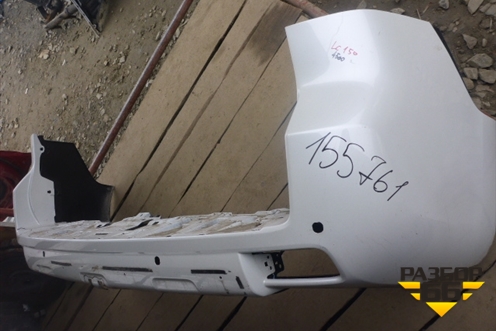 Бампер задний (до 2017г под парктроник) (5215960500) для Toyota Land Cruiser Prado(150) с 2009г (Ленд Крузер Прадо)