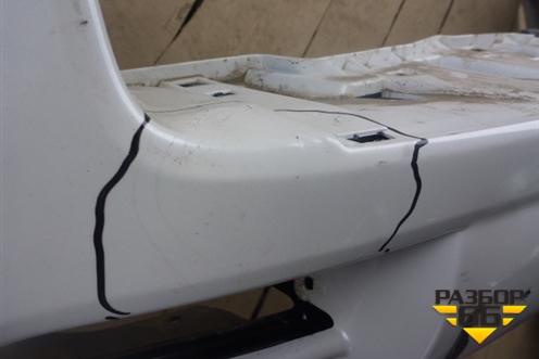 Бампер задний (до 2017г под парктроник) (5215960500) для Toyota Land Cruiser Prado(150) с 2009г (Ленд Крузер Прадо)