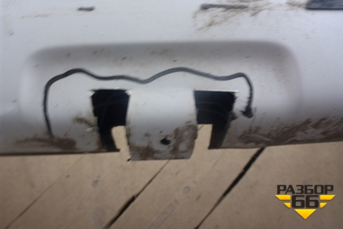 Бампер задний (до 2017г под парктроник) (5215960500) для Toyota Land Cruiser Prado(150) с 2009г (Ленд Крузер Прадо)