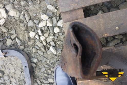 Кронштейн глушителя (приёмной трубы) (20393796) для Volvo TRUCK FH с 2008-2013г (ФШ)