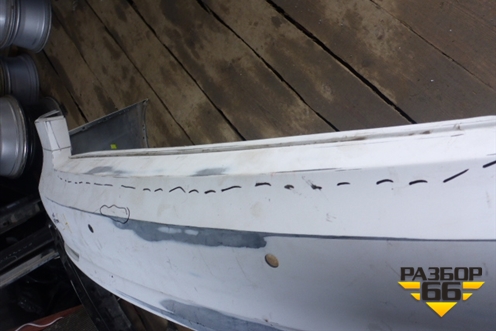 Бампер задний (после 2009г под парктроник) для Skoda Octavia (А5) с 2004-2013г (Октавия)