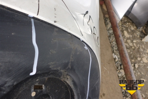 Бампер задний (85022JD00H) для Nissan Qashqai (J10E) с 2006-2013г
