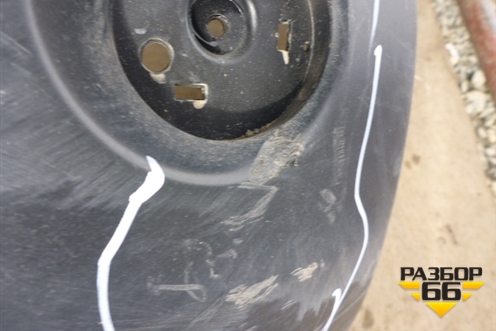 Бампер задний (85022JD00H) для Nissan Qashqai (J10E) с 2006-2013г