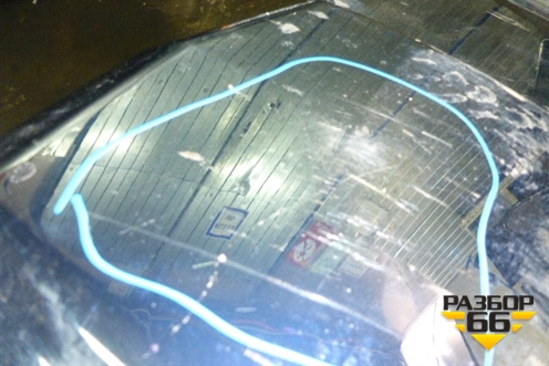 Накладка переднего бампера нижняя (AMG хром) (A1668807825) для Mercedes Benz GLS-Klass X166 с 2015г (ГЛС)