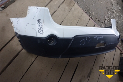 Бампер задний (85022JD00H) для Nissan Qashqai (J10E) с 2006-2013г (Кашкай)