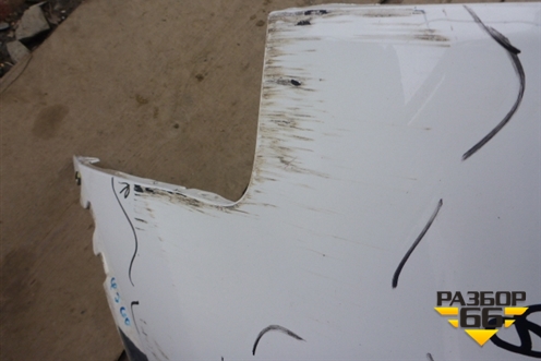 Бампер задний (85022JD00H) для Nissan Qashqai (J10E) с 2006-2013г (Кашкай)