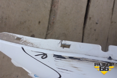 Бампер задний (85022JD00H) для Nissan Qashqai (J10E) с 2006-2013г (Кашкай)