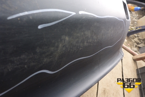 Бампер задний (85022JD00H) для Nissan Qashqai (J10E) с 2006-2013г (Кашкай)