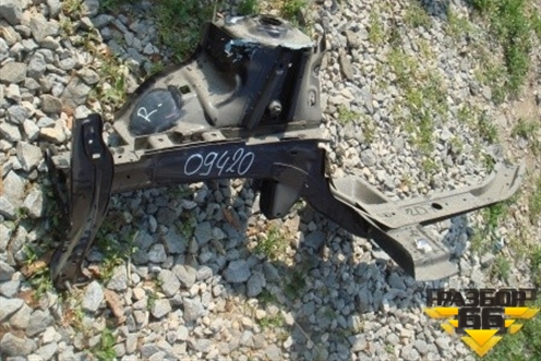 Лонжерон передний правый (новый) (7213SR) для Peugeot 207 с 2006-2015г