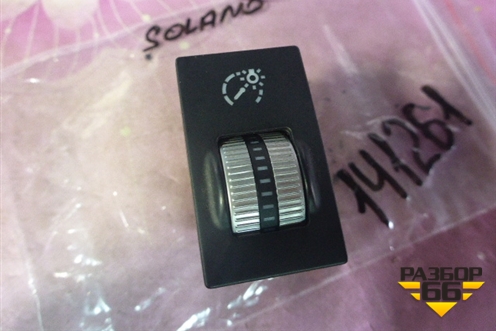 Кнопка освещения панели приборов (B3750520A2) для Lifan Solano с 2010-2016г (Солано)