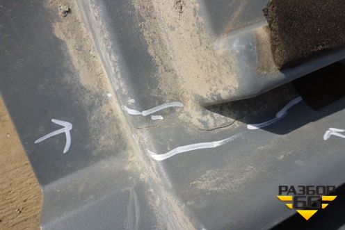 Накладка кабины левая  (продолжение кабины) (1814171) для DAF XF 105 с 2005г (ХФ)