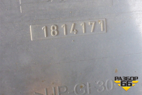 Накладка кабины левая  (продолжение кабины) (1814171) для DAF XF 105 с 2005г (ХФ)