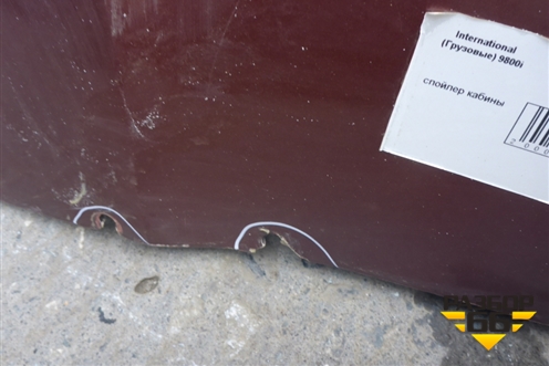 Спойлер кабины (Верхний) для International 9800i