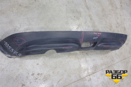 Юбка заднего бампера (до 2014г) (850B21KA1A) для Nissan Juke (F15) с 2010-2019г (Жук)