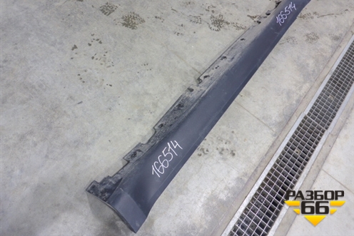 Накладка на порог наружная левая (51777176233) для BMW X6 E71 с 2008-2014г (Х6 Е71)