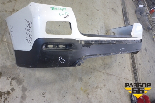 Бампер задний (5215948170) для Toyota Highlander с 2007-2013г (Хайлендер)