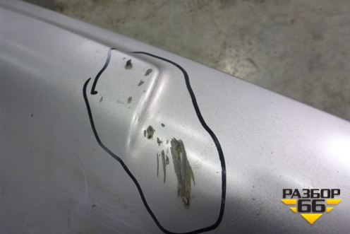 Накладка заднего бампера (96895649) для Chevrolet Orlando с 2011г (Орландо)