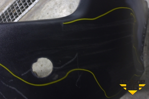 Бампер задний (до 2015г под парктроник) (5215942190) для Toyota Rav-4 с 2012-2019г (Рав 4)