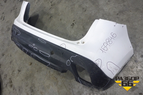 Бампер задний (KD4750221) для Mazda CX 5 с 2012-2016г (СХ5)
