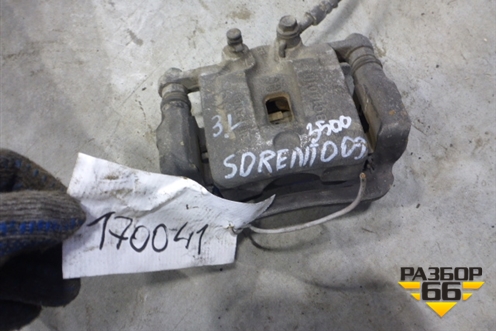 Суппорт задний левый для Kia Sorento II с 2009-2021г (Соренто 2)