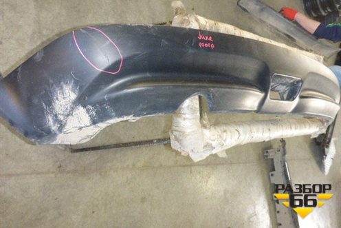 Юбка заднего бампера (до 2014г) (850B21KA1A) для Nissan Juke (F15) с 2010-2019г (Жук)