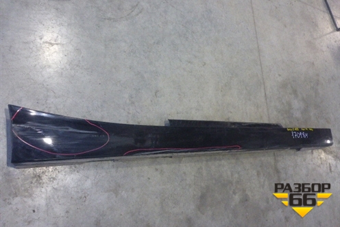 Накладка на порог наружная правая для BMW 2-серия F22 с 2014г