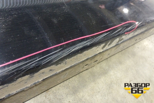 Накладка на порог наружная правая для BMW 2-серия F22 с 2014г